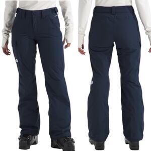 NWOT The North Face Women's Dry Vent Insulated Ski Flare Pants Blue Size Large